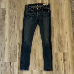 Rag & Bone Women’s Dark Blue Skinny Jeans - Size 28
